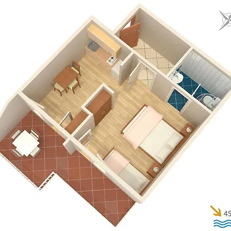 With A Parking Space Jelsa, Hvar - 2062 شقة ييلسا